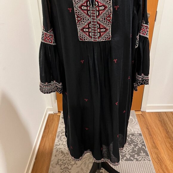 Johnny Was Blue and Pink Mini Dress - Picture 2 of 10